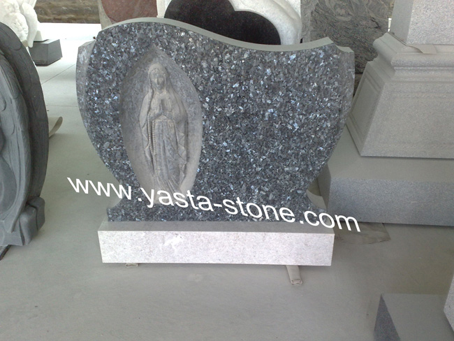 Blue Pearl Headstone