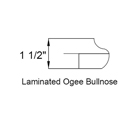 Laminated Ogee Bullnose